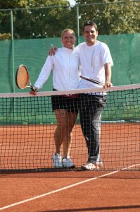 tennis partner